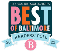 Baltimore Magazine Best of Baltimore 2022 Winner