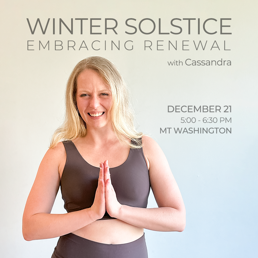 Winter Solstice: Reflect & Renew
