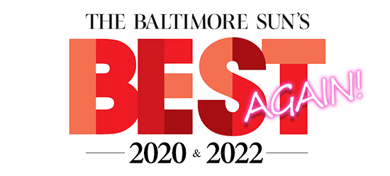 Baltimore Sun Readers' Choice Winner 2020 & 2022
